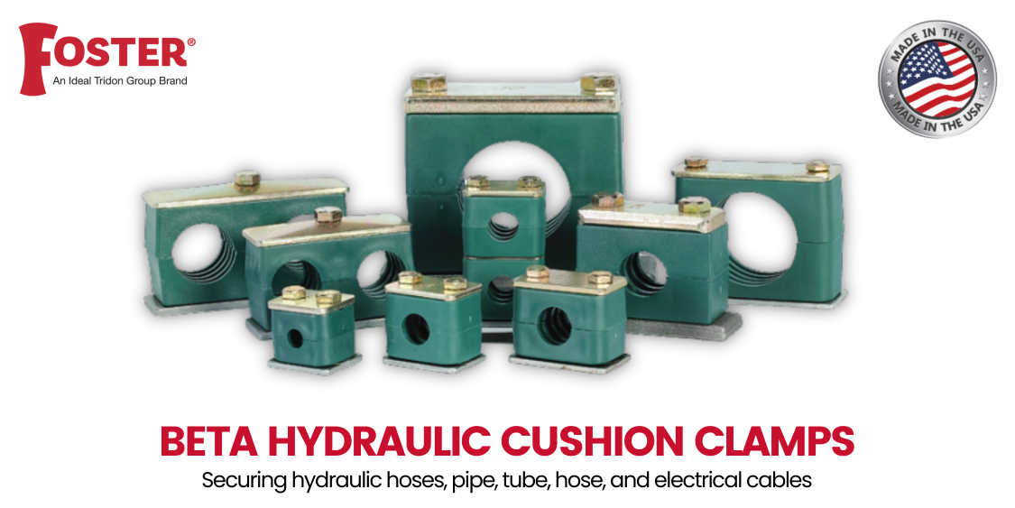 Made in the USA: BETA Hydraulic Cushion Clamps