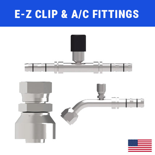 EZ Clip & Air Conditioning Fittings Made in the USA.