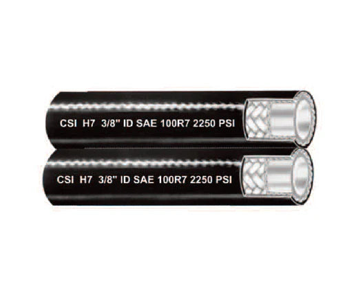 H7TL Twin Line Thermoplastic Hydraulic Hose (SAE 100R7) by Couplamatic