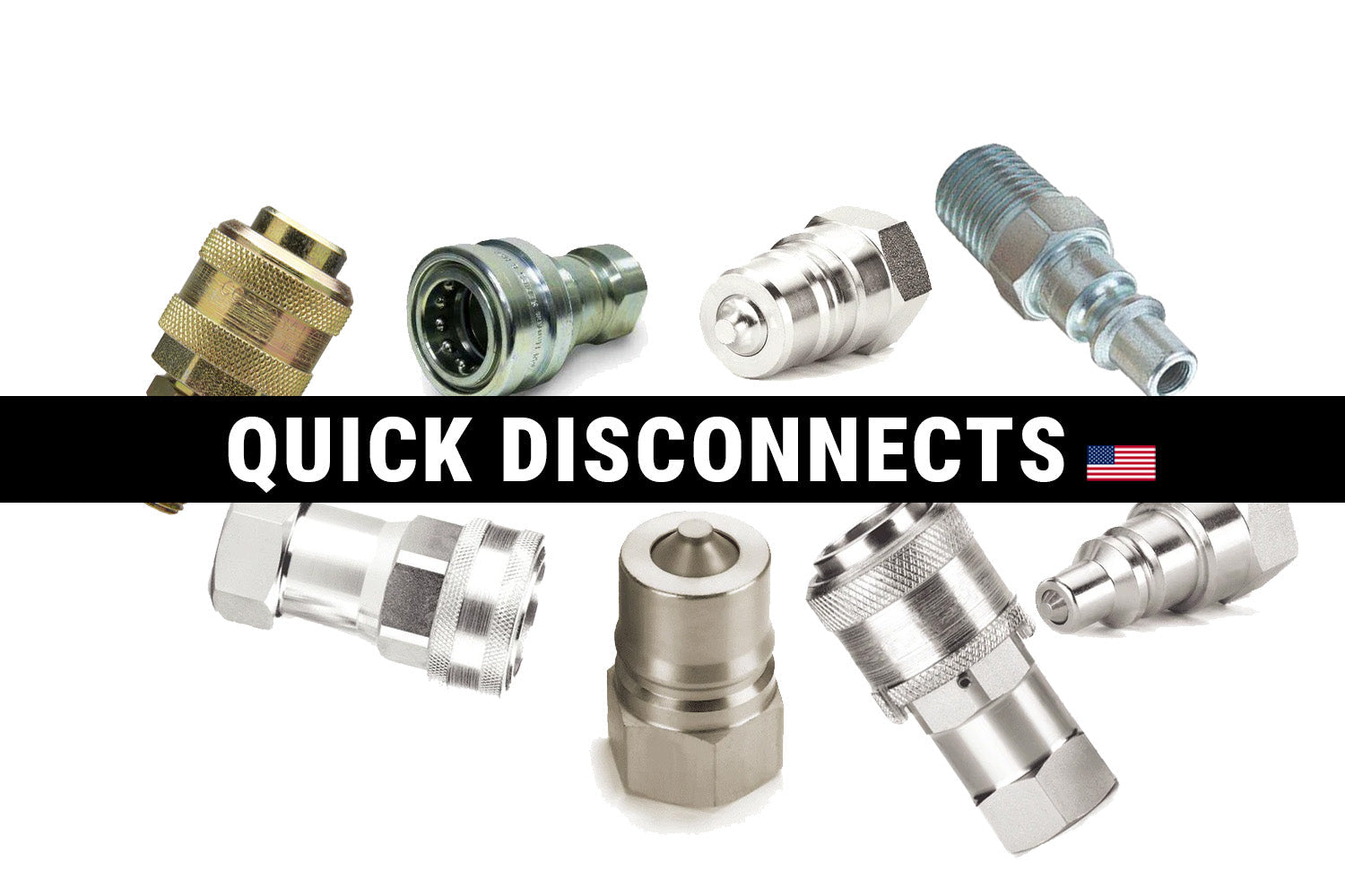 Quick Disconnects Made in the USA.