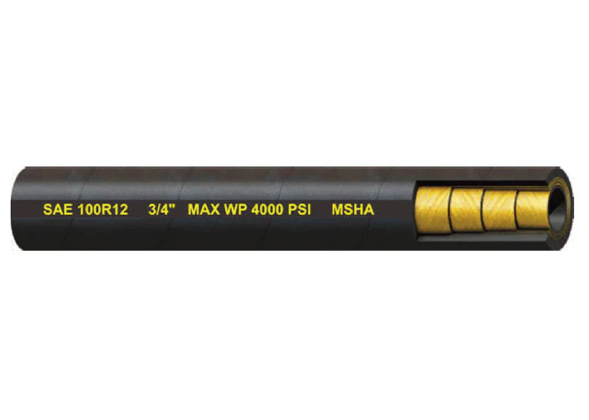 SP580 (Caterpillar) Four Spiral High Pressure Hydraulic Hose (SAE 100R12) by Couplamatic