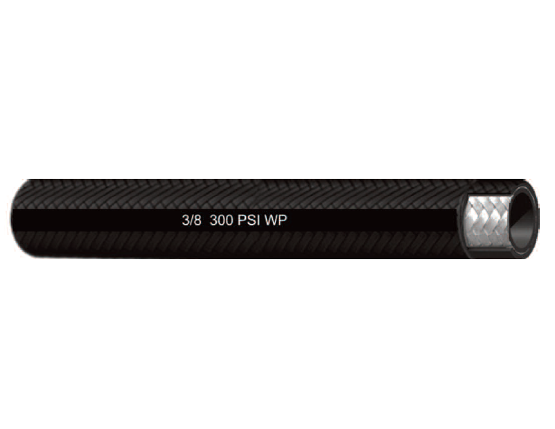 3/4" 026H by Couplamatic | Textile Covered Push-on Hose | One Fiber Braid | 3/4" ID | 500ft
