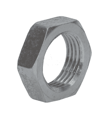 0306-12 Dixon Valve Zinc Plated Steel Bulkhead Lock Nut - 1-1/16"-12 Bulkhead Lock Nut - 3/4" Tube OD