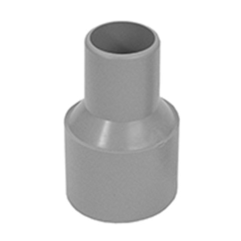 03100455 (DC455) by Flexaust | Reducer Swivel Cuff | Reduces 2" Hose ID to 1.5" Hose ID | Gray
