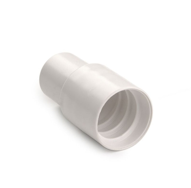03100791 by Flexaust | Flex-Tube Screw Cuff | Fits 1.25in Hose ID | White | PVC