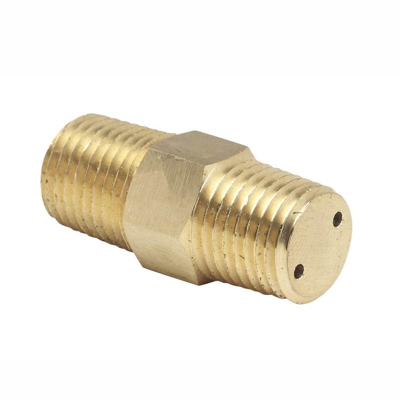 383588-6 by Alemite | Spray Nozzles | Inlet/Outlet: 1/4" Male NPTF | Brass