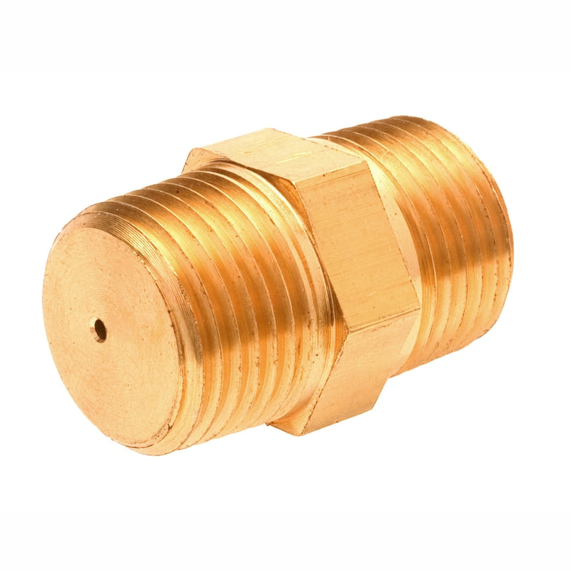 384280-6 by Alemite | Spray Nozzles | Inlet/Outlet: 1/2" Male PTF | SAE Special Short | Brass