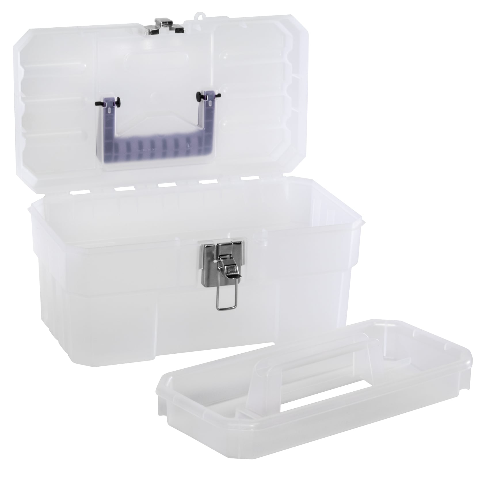 09514CFT by Akro-Mils | ProBox™ Toolboxes | 14" x 8-1/8" x 8-1/8" | Semi-Clear | Pack of 3