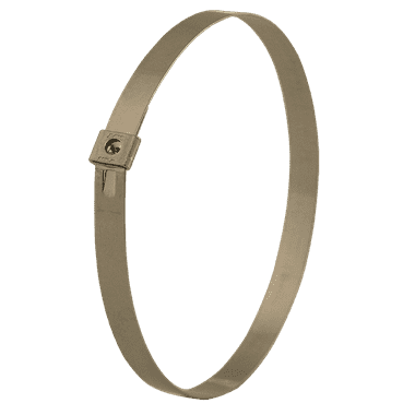 AS4139 by Band-It | Tie-Lok® Tie | 0.25" Width | 22.5" Length | 0.015" Thickness | 316 Stainless Steel | 100/Bag