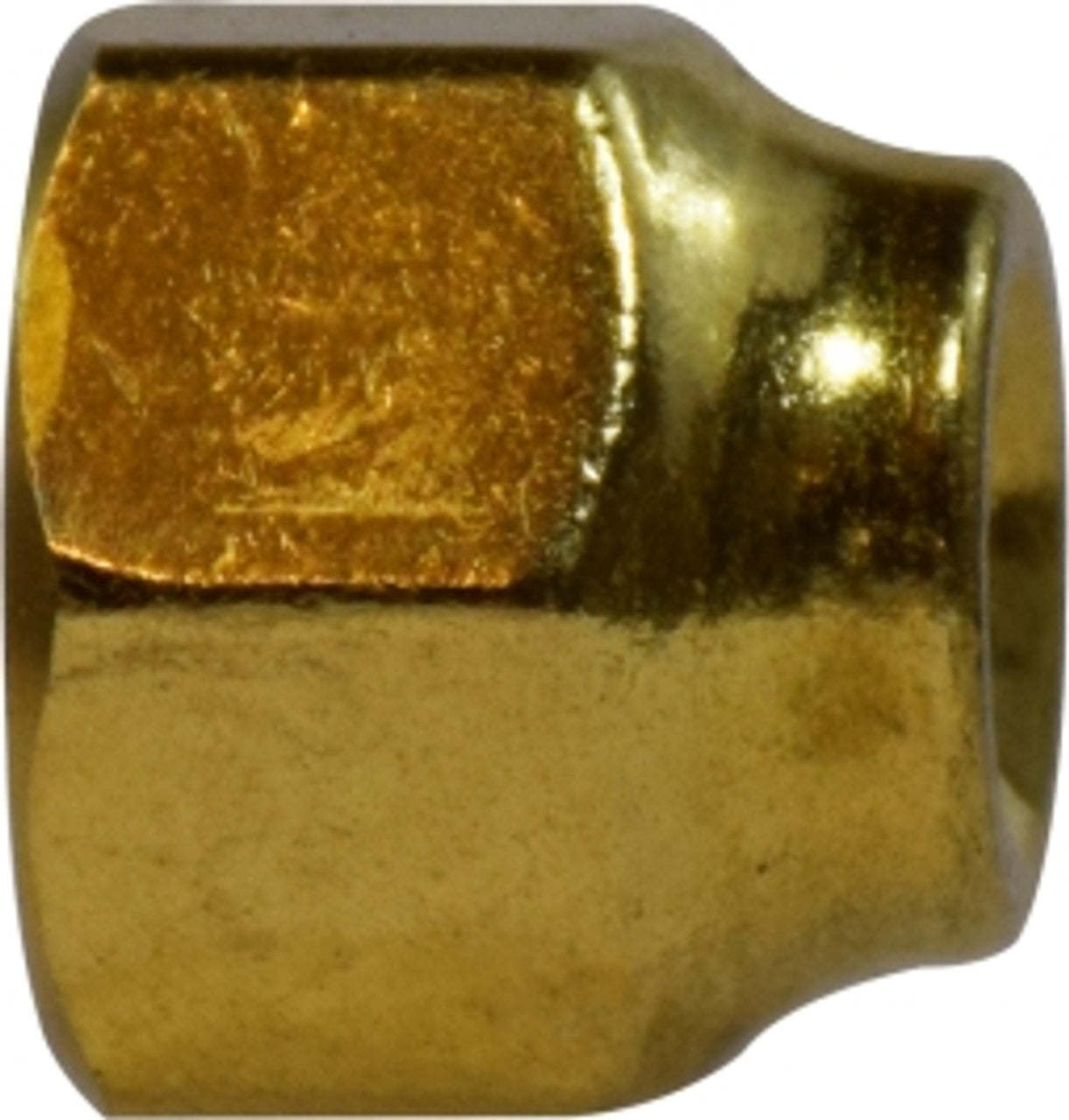 10051 (10-051) by Midland | SAE 45° Flare Fitting | Forged Reducing Nut | 5/16" Female SAE 45° Flare x 1/4" Hose OD | Brass