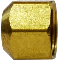 10079 by Midland | SAE 45° Flare Fitting | Flared Cap | 5/8" Female SAE 45° Flare | Brass
