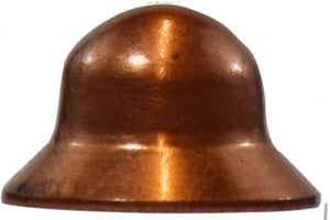 10095 by Midland | SAE 45° Flare Fitting | Copper Bonnet | 1/4"