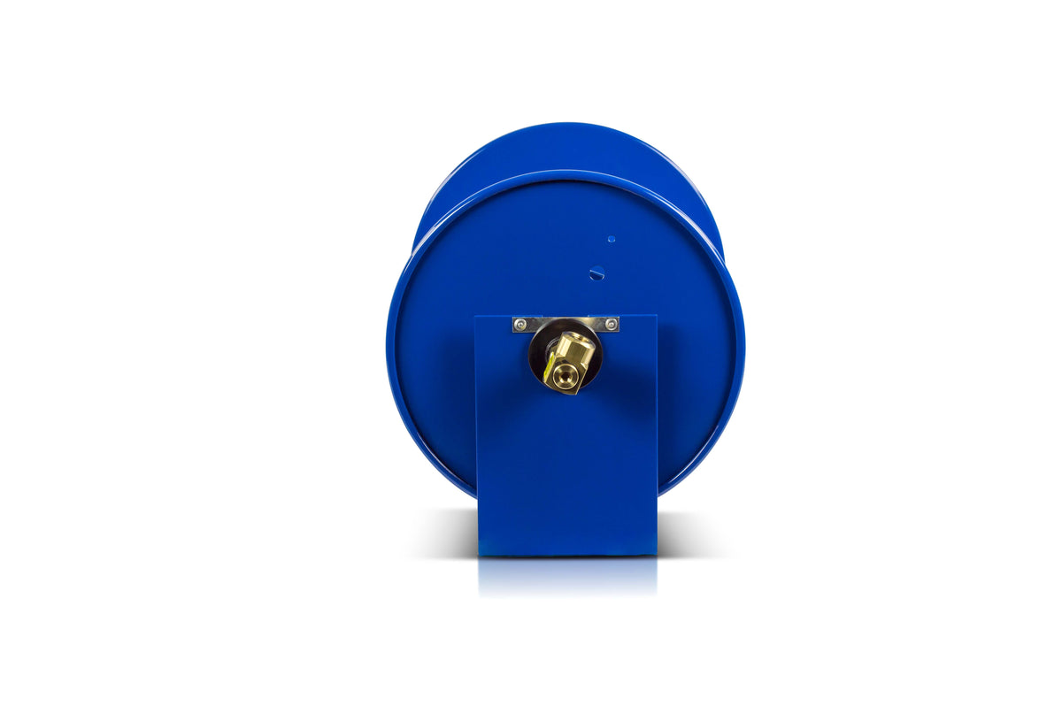 117-3-550 by Coxreels | 100 Series | 4,000 PSI Hand Crank Hose Reel | 3/8" Hose ID, 3/8" FNPT Inlet | Steel | 550ft Capacity, Hose Not Included