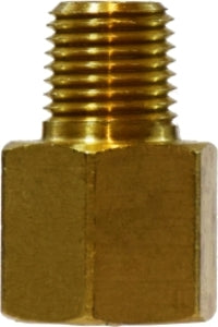 10440 by Midland | SAE 45° Flare Fitting | Female Flare | 1/4" Female SAE 45° Flare x 1/8" Male NPTF | Adapter | Brass