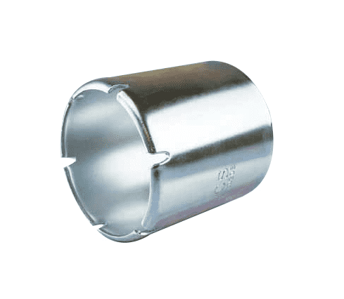 413F40P by Jason Industrial | Cam and Groove Crimp Ferrule | 4" Hose Size | 4-13/16" Ferrule ID | Plated Steel