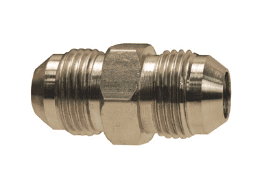 1204-10-10 Dixon Valve Zinc Plated Steel 7/8"-14 Male 37° JIC x 7/8"-14 Male 37° JIC
