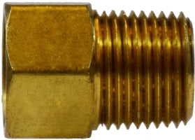 12040 by Midland | Inverted Flare Fitting | 3/4" Female Inverted Flare x 3/4" Male NPTF | Adapter | Brass