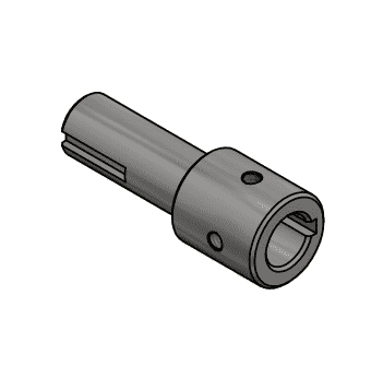 12052 by Banjo | Replacement Part for Centrifugal Pumps | 56C Frame Adapter Shaft