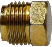 12093 by Midland | Inverted Flare Fitting | Plug | 5/16" Male Inverted Flare | Steel