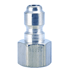 25FP by ZSi-Foster | Quick Disconnect | FST Series | Plug | Straight Thru | 1/4" FPT | Steel