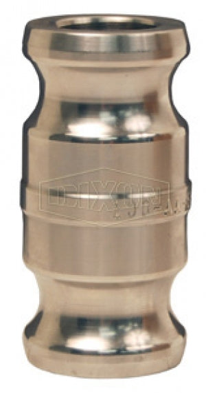 600-AA-SS by Dixon Valve | Cam & Groove Spool Adapter | Type AA | 6" Adapter x 6" Adapter | 316 Stainless Steel
