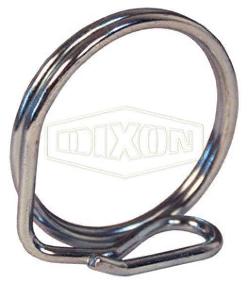 200PRSCCS by Dixon Valve | Cam & Groove | Pull Ring Safety Clip for Boss-Lock | for 1-1/4" - 2-1/2" Coupler Size | Carbon Steel