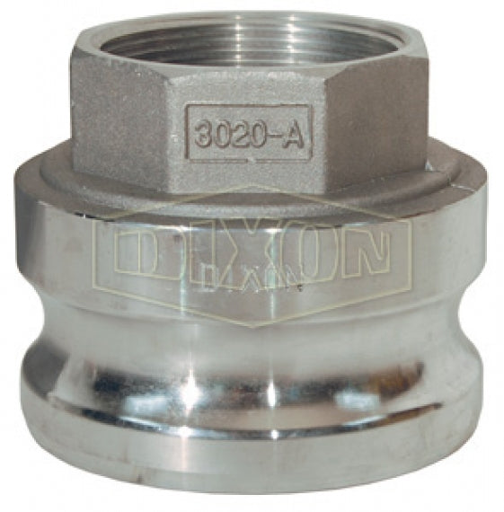 G3020-A-AL by Dixon Valve | Global Cam & Groove Reducer (Jump Size) Adapter | Type A | 3" Adapter x 2" Female NPT | A380 Permanent Mold Aluminum