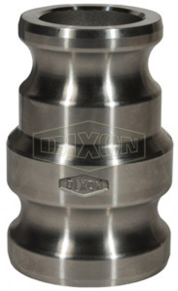 3040-AA-SS by Dixon Valve | Cam & Groove Spool Reducer (Jump Size) Adapter | Type AA | 3" Adapter x 4" Adapter | 316 Stainless Steel