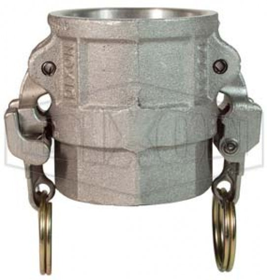 AD075EZ by Dixon Valve | EZ Boss-Lock Cam & Groove Coupler | Type D | 3/4" Coupler x 3/4" Female NPT | Aluminum