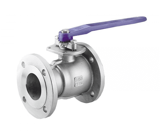 135IF0 by RuB Inc. | Regular Port Ball Valve | 2" Flange End x 2" Flange End | Manual/Actuatable | Stainless Steel
