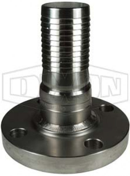 RFST25CS by Dixon Valve | King Crimp® | 150# ASA Fixed (Welded) Flange | 150# ASA Flange x 2" Hose Shank | 316 Stainless Steel