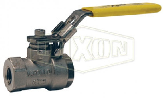 DSBV100 by Dixon Valve | 2-Piece Domestic Ball Valve | Full Port | 1" Female NPT x 1" Female NPT | 316 Stainless Steel