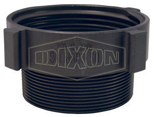N37-25S25F Dixon Aluminum Hydrant Adapter - Style N37 - Rocker Lug - 2-1/2" Female NPSH x 2-1/2" Male NST(NH)