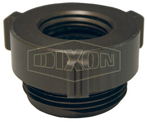 N37-10F15S Dixon Aluminum Hydrant Adapter - Style N37 - Rocker Lug - 1" Female NST(NH) x 1-1/2" Male NPSH