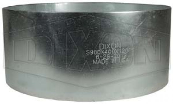 S1325X950X120CS Dixon King Crimp® | Large Sleeve | 13.25" Sleeve ID | 12" Hose ID | 0.120" Sleeve Wall Thickness | 9.50" Length | Carbon Steel