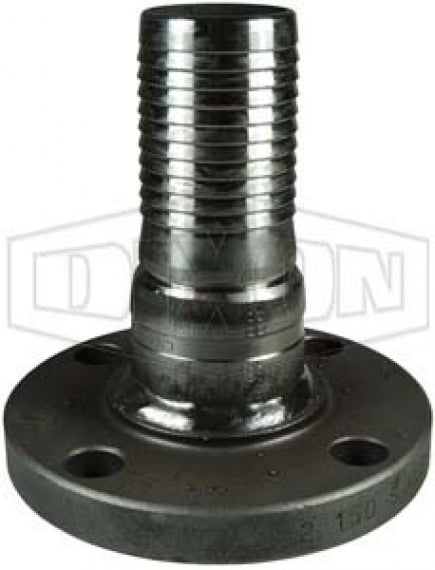 FST40CS by Dixon Valve | King Crimp® | 150# ASA Fixed (Welded) Flange | 150# ASA Flange x 4" Hose Shank | Steel