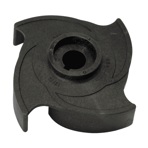 13772 by Banjo | Replacement Part for Centrifugal Pumps | 3" for 4 Vane Pump Impeller | Polypropylene
