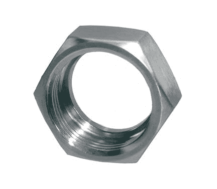 13H-G400 Dixon Valve 304 Stainless Steel Sanitary Bevel Seat Union Hex Nut - 4" Tube OD