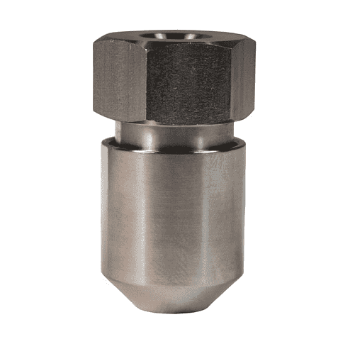 13SLN Dixon Valve 304 Stainless Steel Sanitary Spring Loaded Nut - 5/16"-18 Thread
