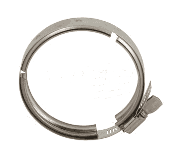 13WGC400 Dixon Valve 304 Stainless Steel Dairy Sanitary Clamp - 4" Tube OD