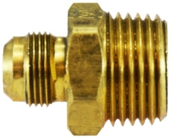 14016 (14-016) by Midland | Space Heater Fitting | Male Adapter | 3/8" x 3/8" | Straight | Brass