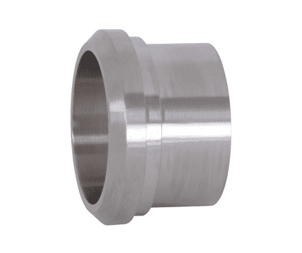 14A-G300 Dixon Valve 304 Stainless Steel Sanitary Long Plain Bevel Seat Weld Ferrule - 3" Tube OD