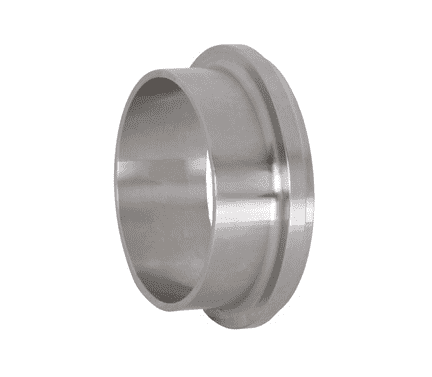 14A-R250SMS Dixon Valve Bradford Sanitary European Fitting - 316 Stainless Steel SMS Welding Liner - 2-1/2" Tube OD - 63.5 DN Size