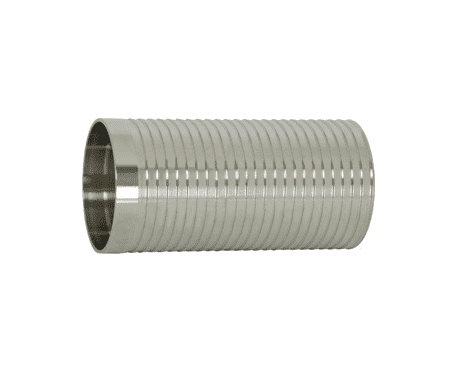 14WHRL-R100 Dixon Valve 316L Stainless Steel Sanitary Long Weld Hose Adapter - 1" Tube OD