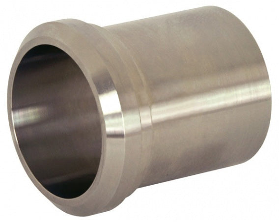 14WL-G300 Dixon Valve Light Wall Tank Plain Bevel Seat Ferrule - 3" Tube OD - 304 Stainless Steel