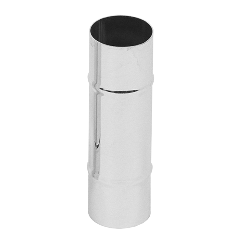 150CM by Flexaust | Hose Connector | 1-1/2" Hose ID | 5" Length | Chrome Plated Steel