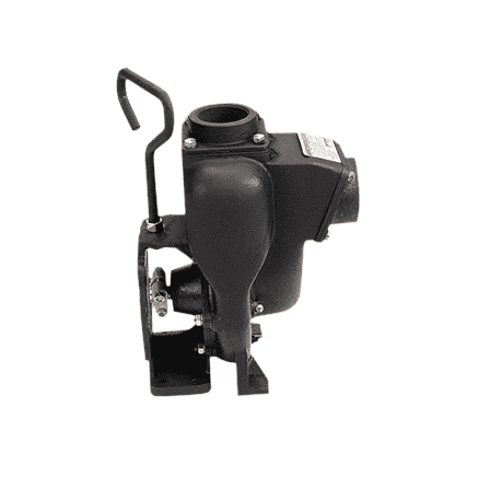 444POI by Banjo | Centrifugal Pumps | 4" 444 Series Cast Iron Pump Only with 1-1/8" x 3-1/2" Shaft | 6 Vane Impeller Unassembled