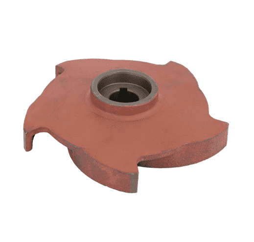 15772 by Banjo | Replacement Part for Centrifugal Pumps | Cast Iron 5 Vane Impeller