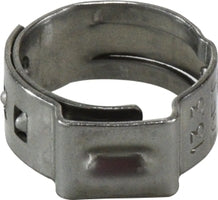 16700017 by Midland | Gapless Ear Clamp | 11/16" Nominal Size | 7mm Width | Range: 0.571" Closed / 0.669" Open | Stainless Steel
