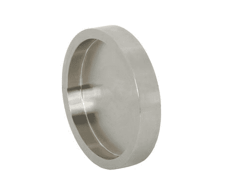 16AI-15I250 Dixon Valve 304 Stainless Steel Sanitary Female I-line Solid End Cap - 2-1/2" Tube OD